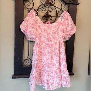 Pink Lily Rose Garden Dress